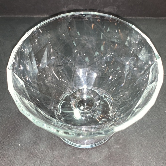 Bormioli Rocco - Italy  Vintage  Dessert Dishes Diamond Pattern/Set Of 4 - Picture 3 of 6